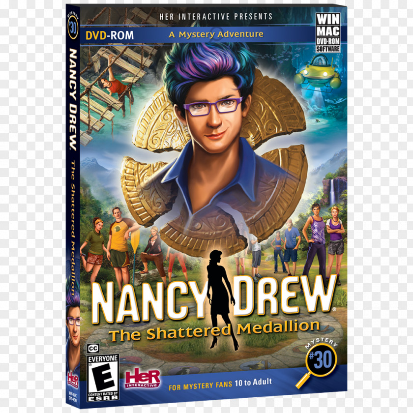 Nancy Drew Secret Of The Scarlet Hand Drew: Shattered Medallion George Fayne Ghost Thornton Hall Deadly Device PNG