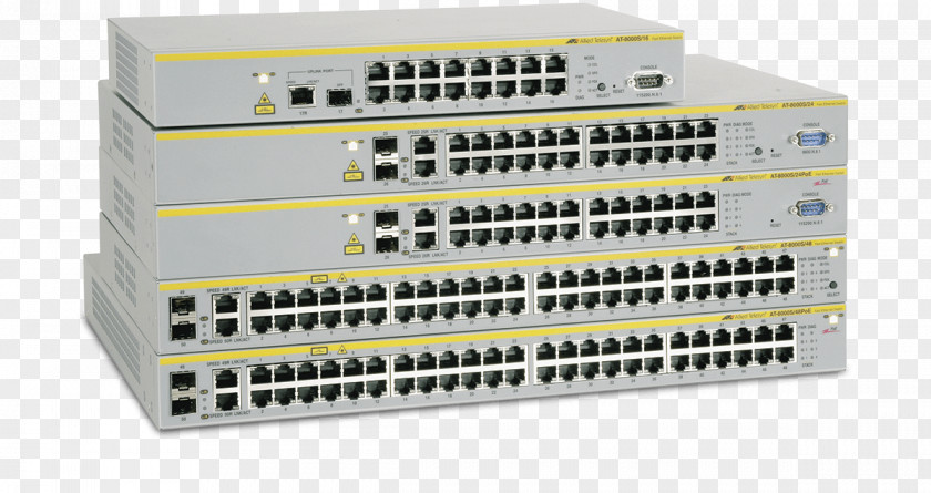 Allied Telesis Network Switch Computer Port PNG