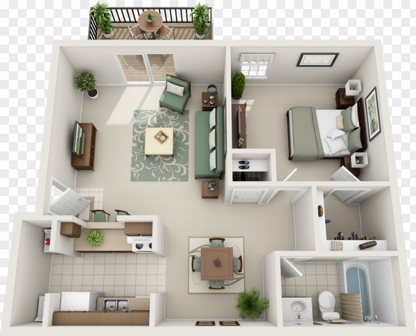 Apartment Floor Plan Home House Bedroom PNG