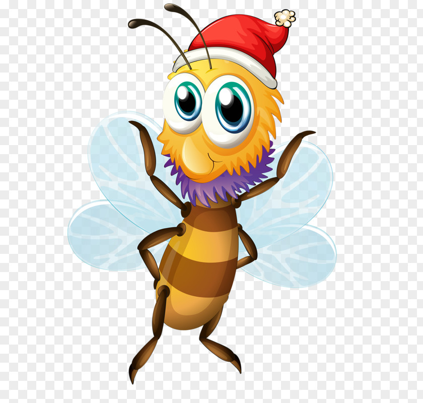 Christmas Bee Bear Giant Panda Insect PNG