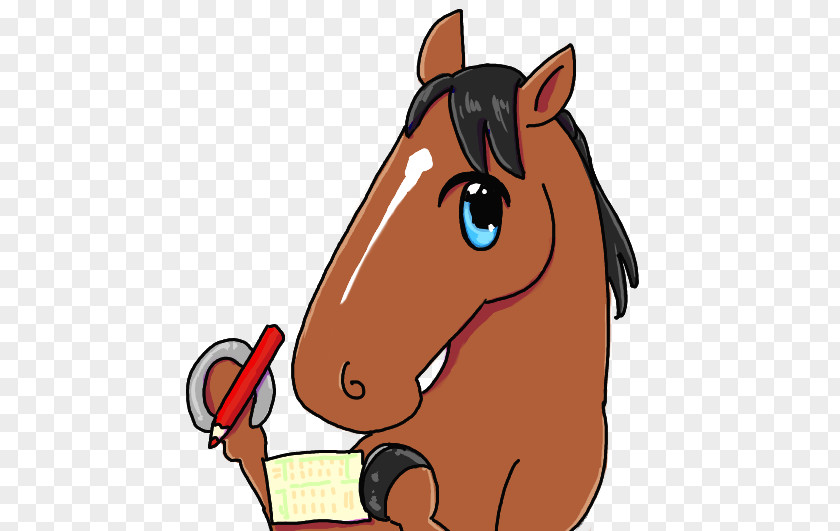 Mustang Rein Mane Halter Clip Art PNG