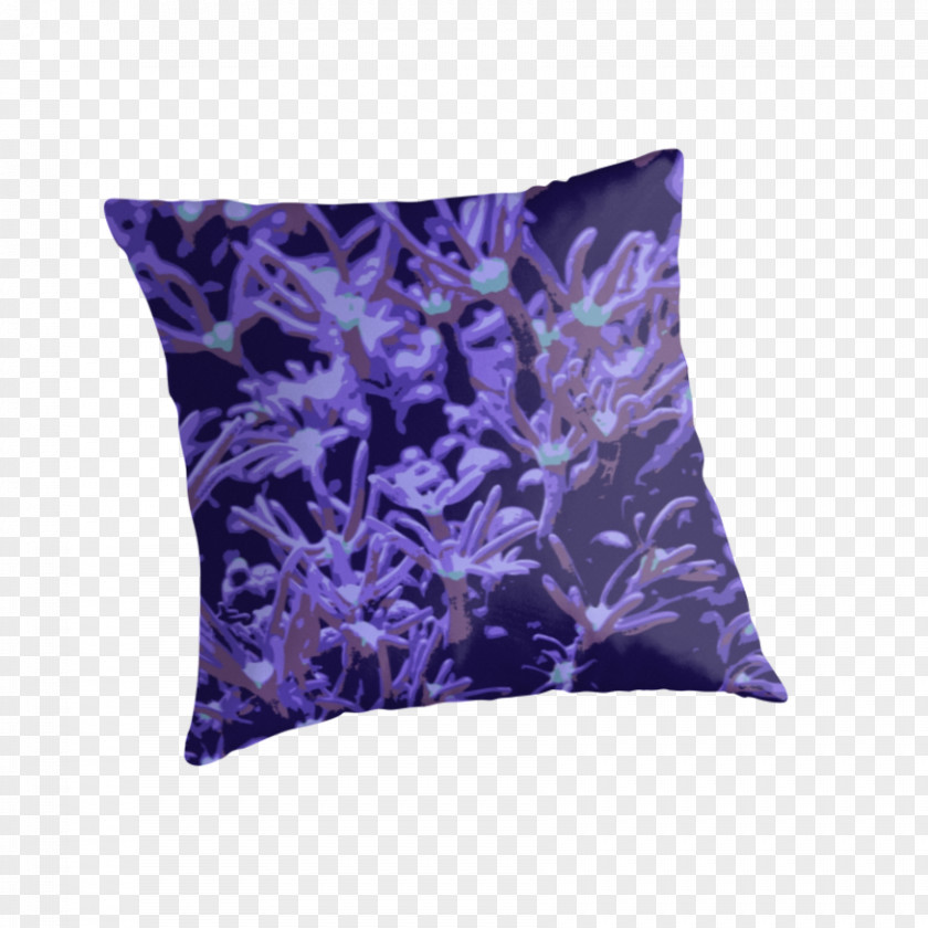 Sea Anemone Throw Pillows Cushion PNG