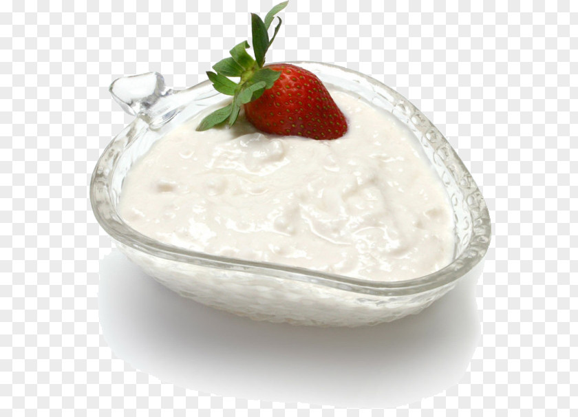 Strawberry Yogurt Kefir Coconut Milk Curd PNG