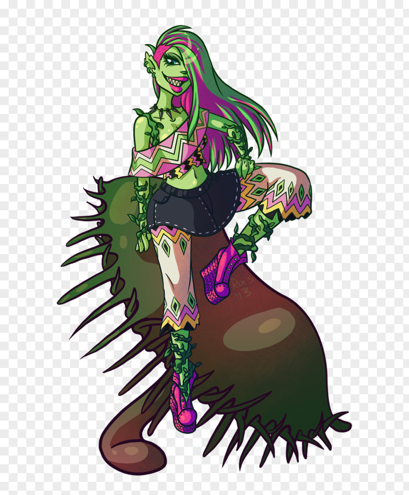 Venus Monster High Doll Mattel Fan Art Drawing PNG