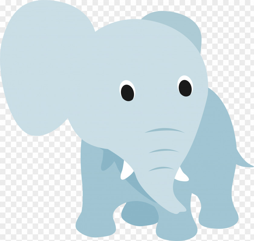 Blue Baby Elephant Wheres Ellie? Sculpture Child Cutout Animation PNG