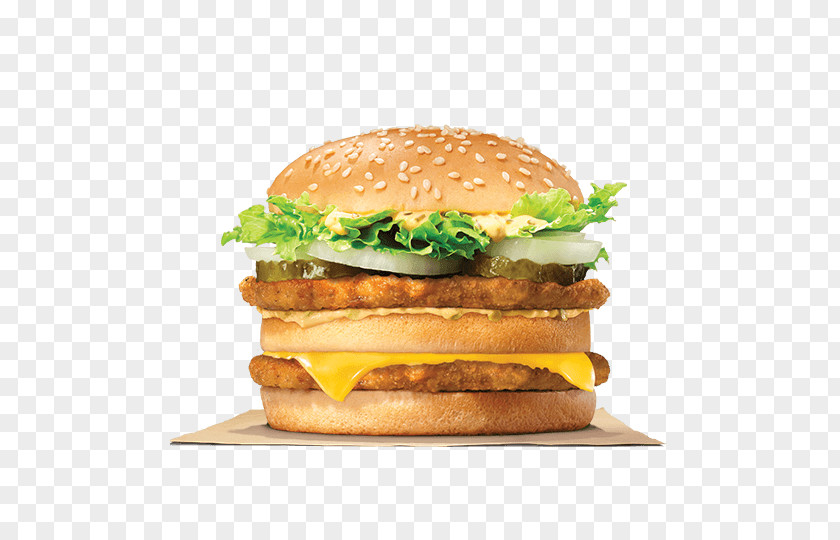 Burger King Big Hamburger Whopper Cheeseburger Chicken Sandwich PNG