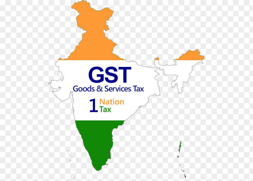 Gst Flag Of India World Map PNG