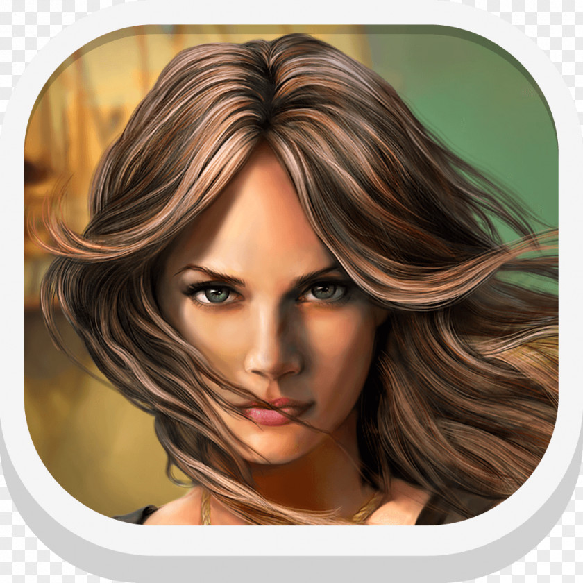 Hair Brown Coloring Makeover PNG