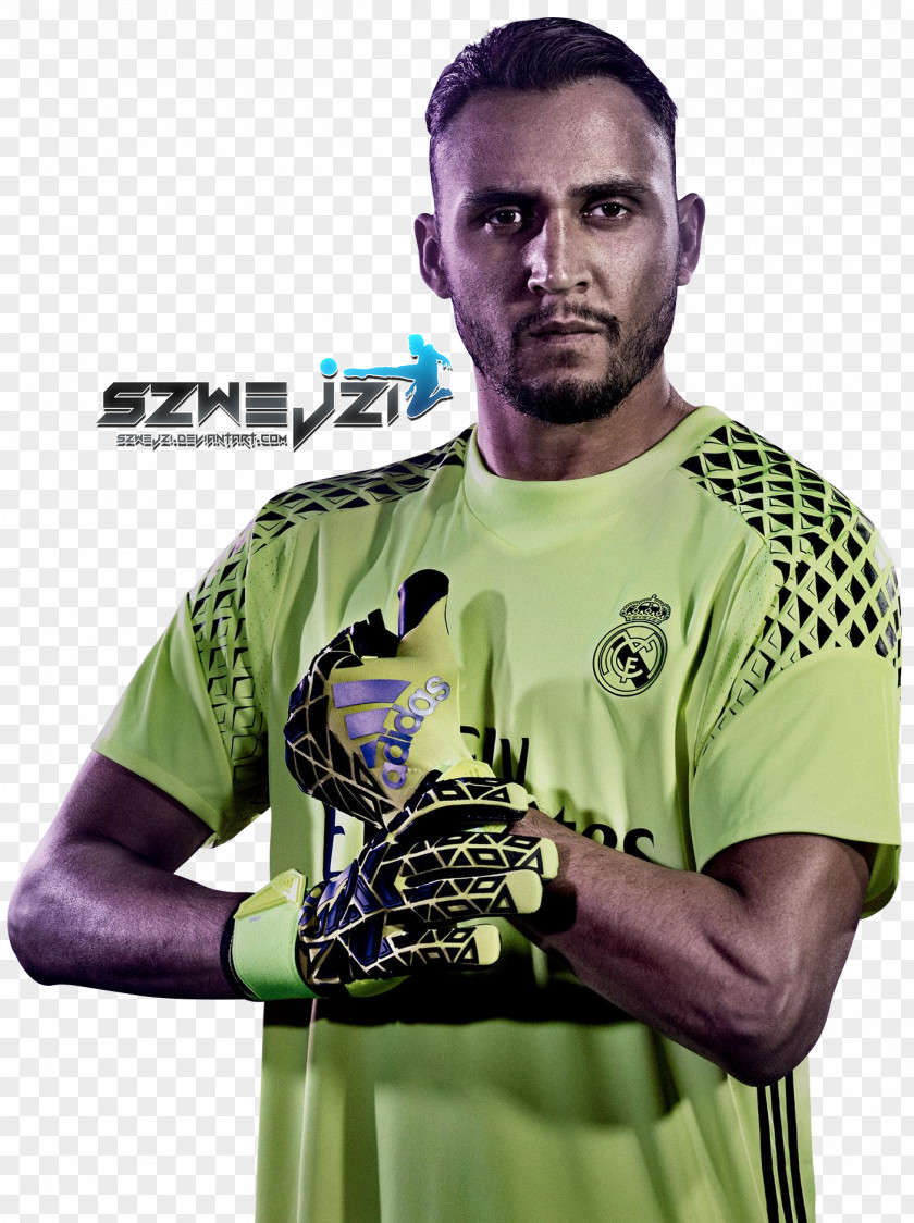 Keylor Navas Real Madrid C.F. Football Player Jersey Goalkeeper PNG