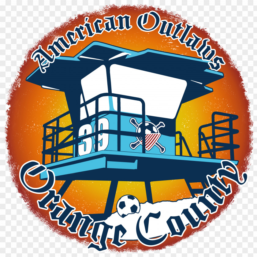 Los Angeles Orange County The American Outlaws Logo PNG