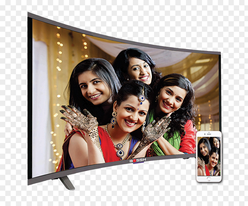 Morden Ultra-high-definition Television LED-backlit LCD 4K Resolution PNG
