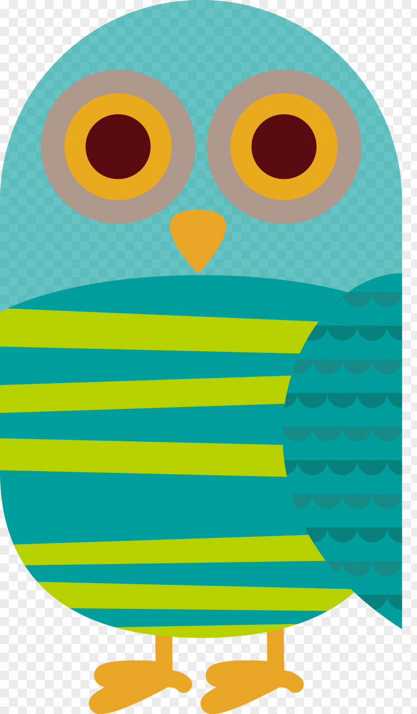 Owl M Cartoon Yellow Meter Beak PNG