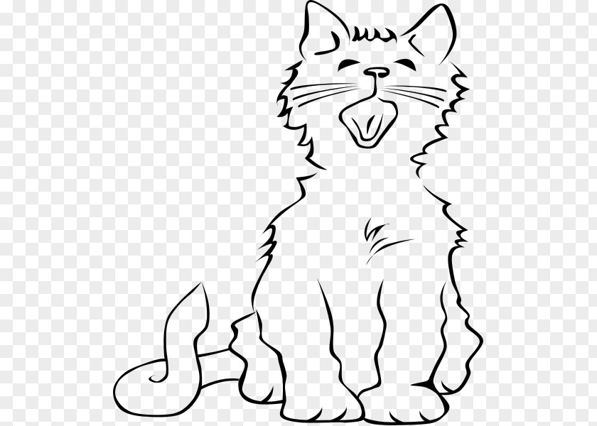 Two Cats Cliparts Black Cat Kitten Meow Clip Art PNG