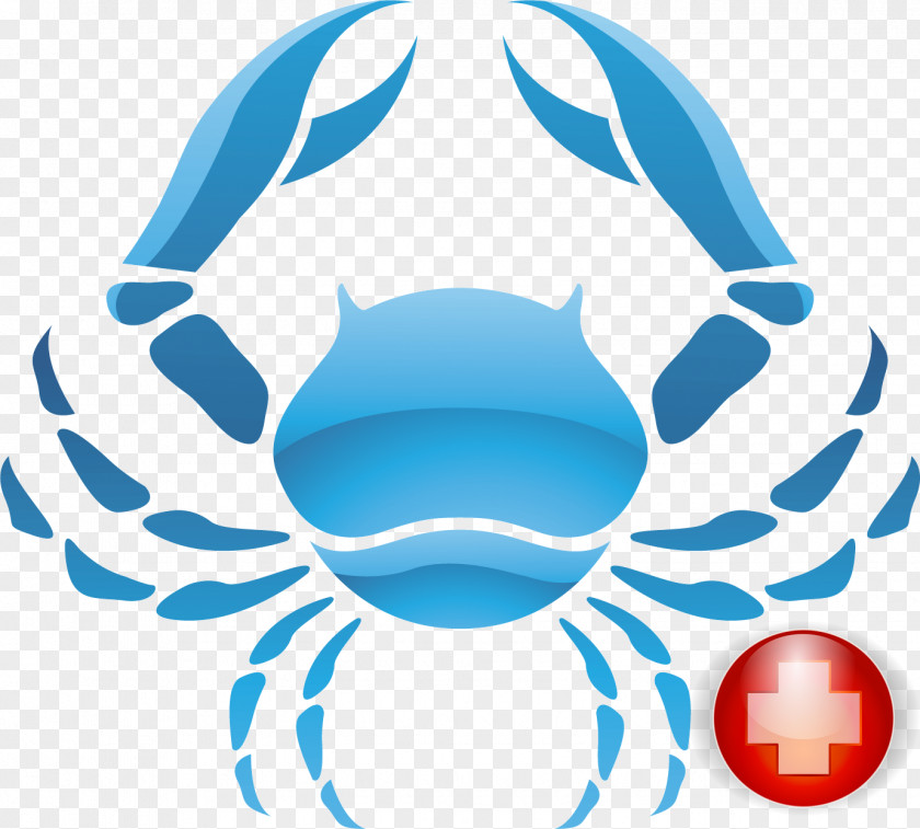 Crab Cancer Astrological Sign Zodiac Logo PNG