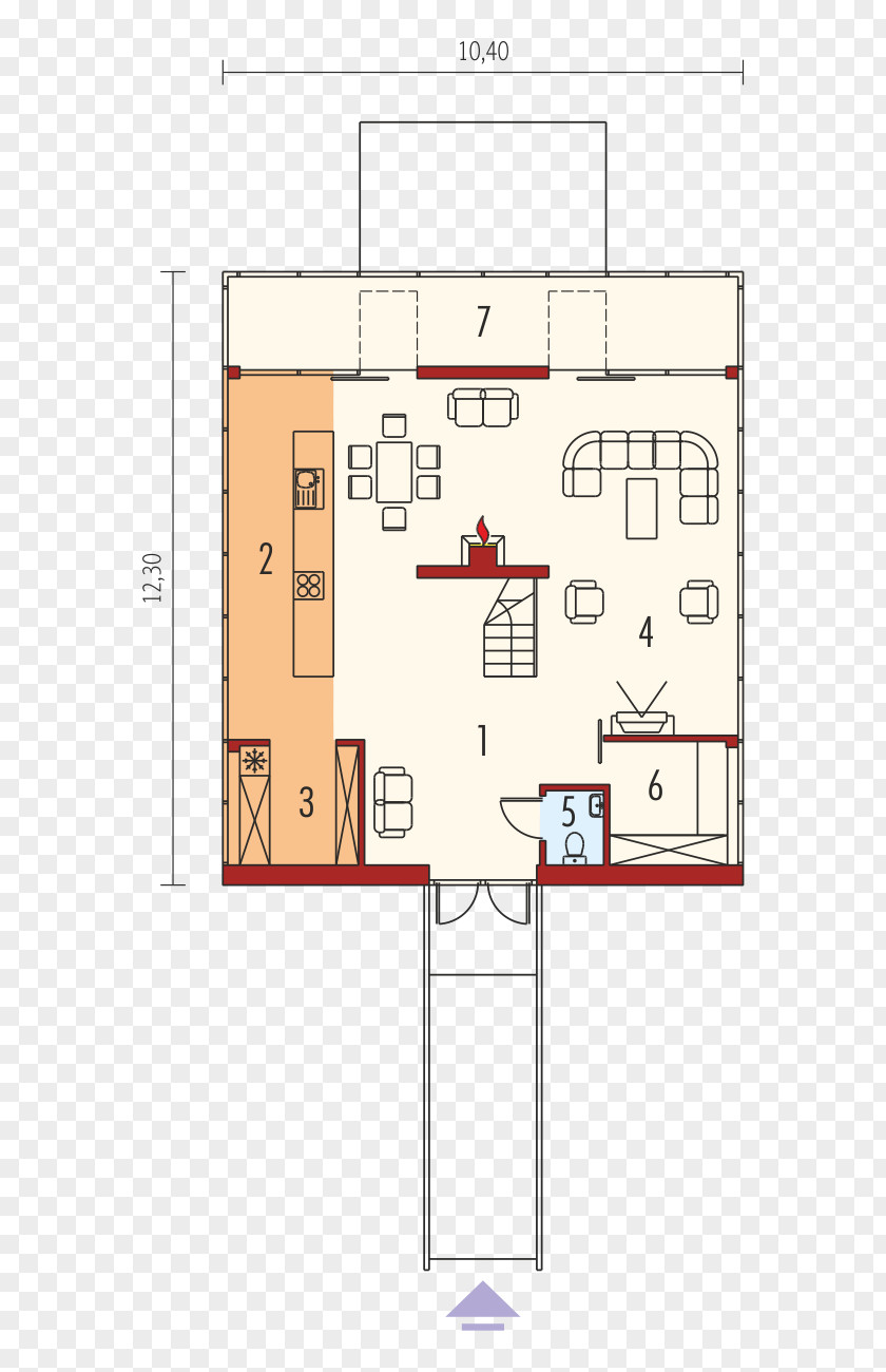 Design Floor Plan Angle PNG