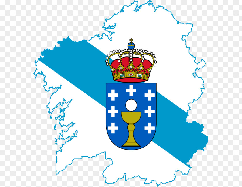 Flag Kingdom Of Galicia Galician PNG