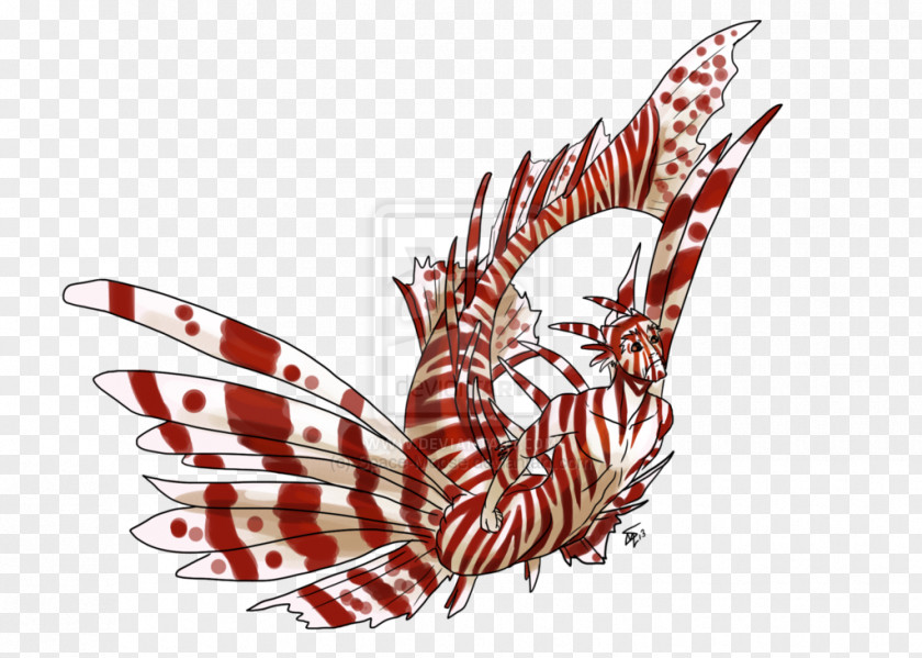 Mermaid Lionfish Drawing Merman PNG