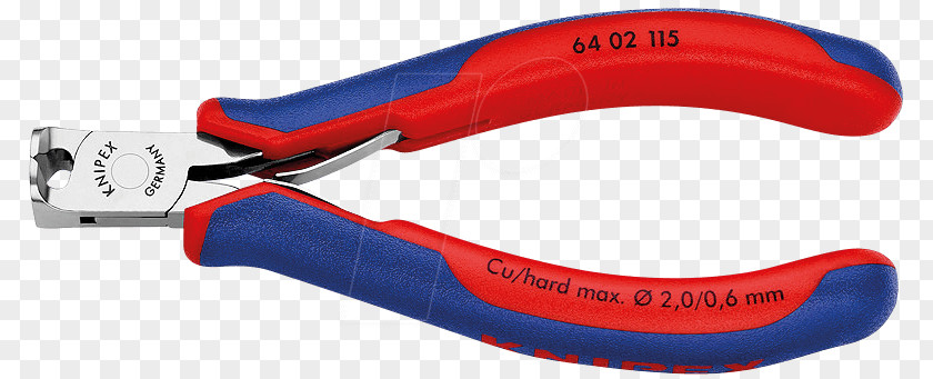 Pliers Diagonal Electronics Wire Stripper Knipex PNG