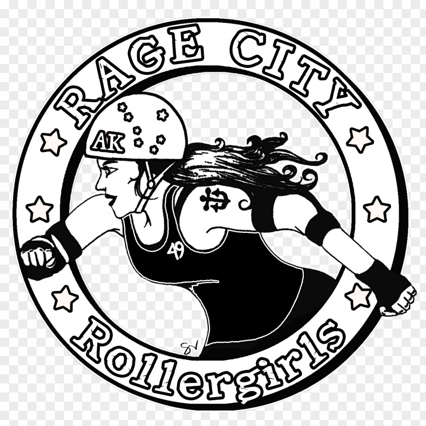 Tshirt Roller Derby Rage City Rollergirls Anchorage T-shirt Clothing PNG