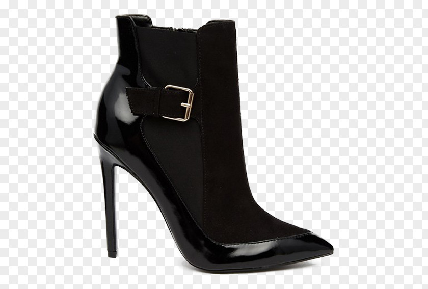 Boot Shoe Patent Leather Botina PNG