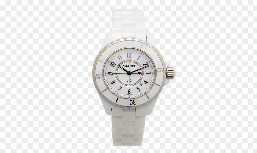 Chanel J12 Series Watches For Women Watch Ceramic White PNG