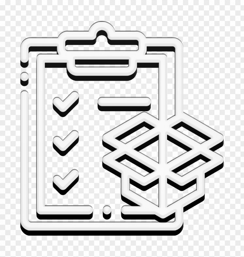 Clipboard Icon Mass Production Product PNG