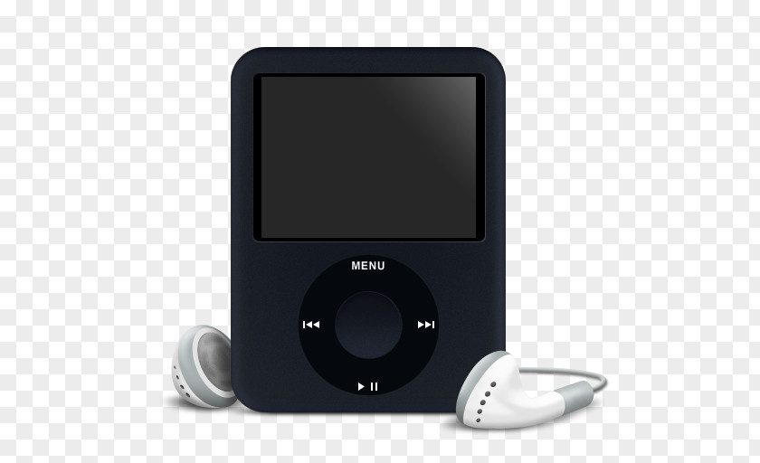 I Pod Black Apple IPod Nano Touch MP3 Player Media Software PNG