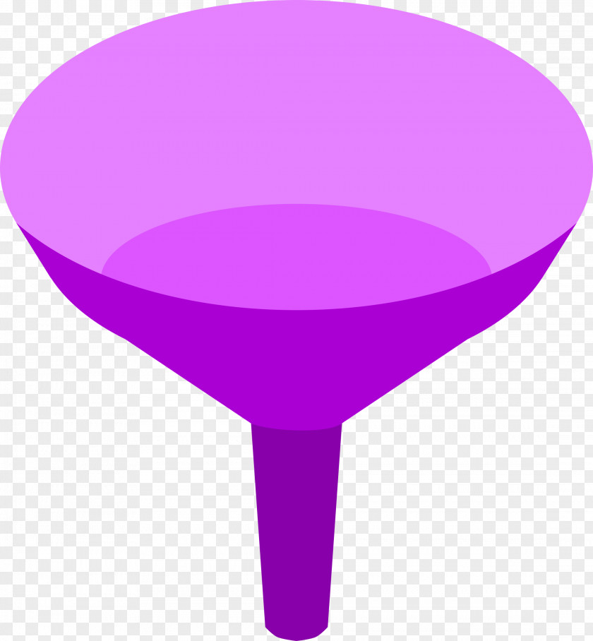 Purple Funnel Clip Art PNG