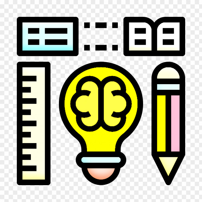 Book And Learning Icon Brain Creativity PNG