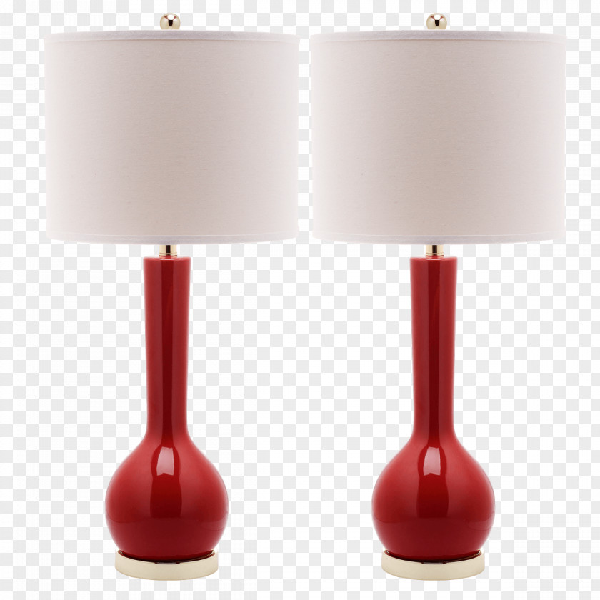 Lamp Lampe De Bureau Table Electric Light Glass PNG
