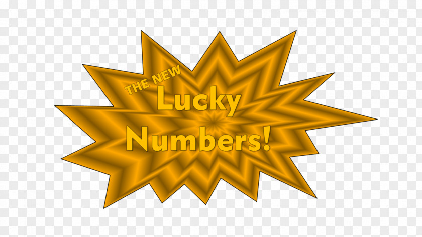 Lucky Number 7 Symmetry Font Line Logo Leaf PNG