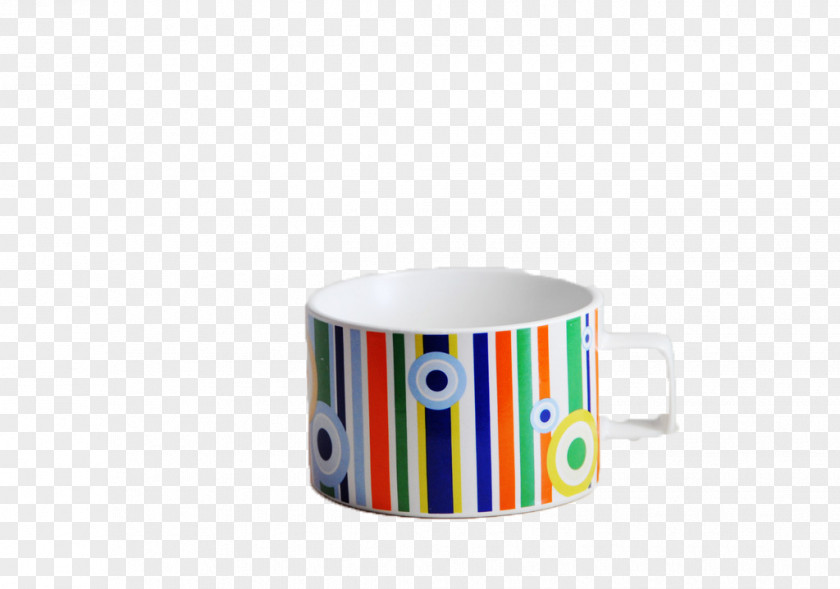 Striped Mug Coffee Teacup Ceramic PNG