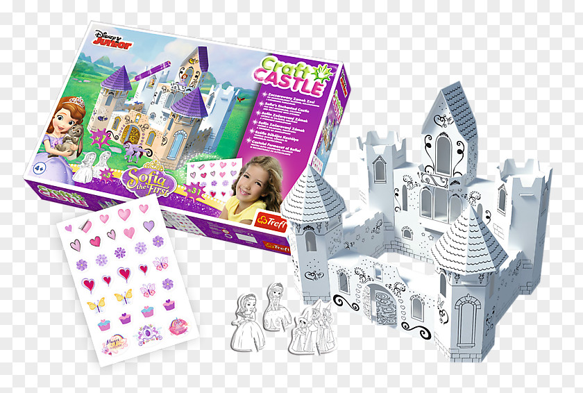 Toy Jigsaw Puzzles Trefl Castle Disney Princess PNG