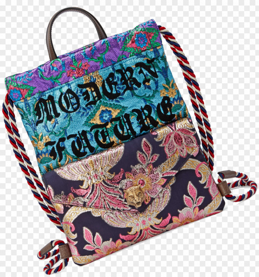 Backpack Handbag Brocade Pattern PNG