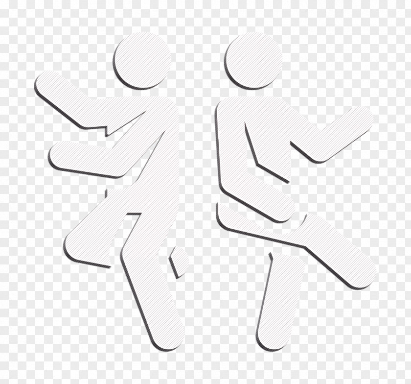 Fun Icon Party Human Pictograms Dancers PNG