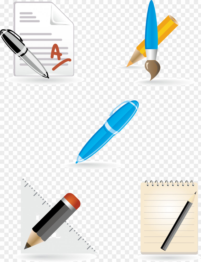 Pen Vector Material PNG