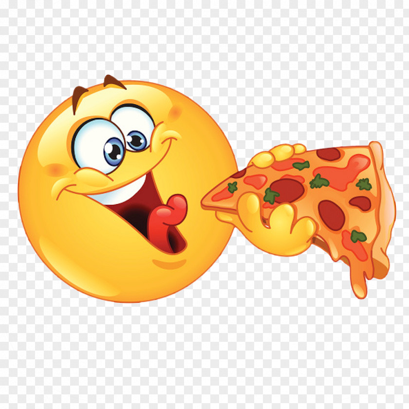 Pizza Smiley Emoticon Emoji Food PNG