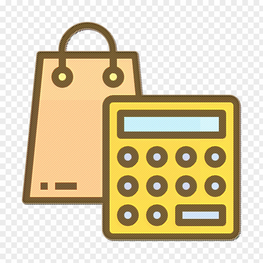 Shopping Icon Commerce And Calculator PNG