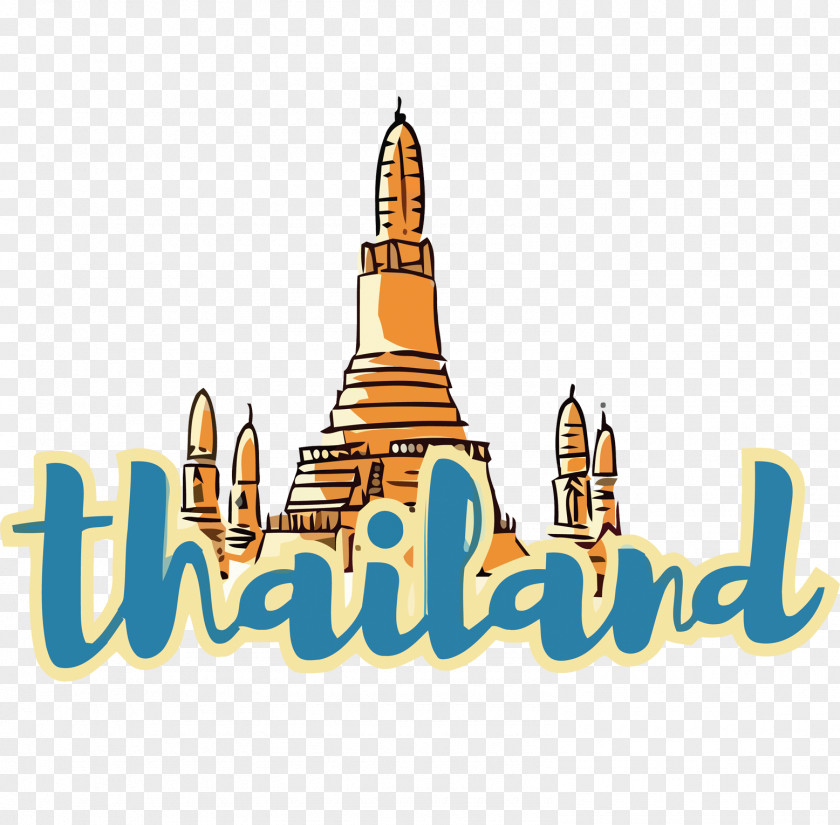 Thailand Vector Logo Material Euclidean Sticker PNG