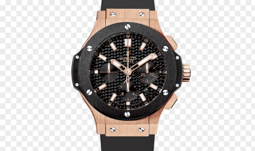 Woman's Hand Chronograph Hublot Automatic Watch Dial PNG