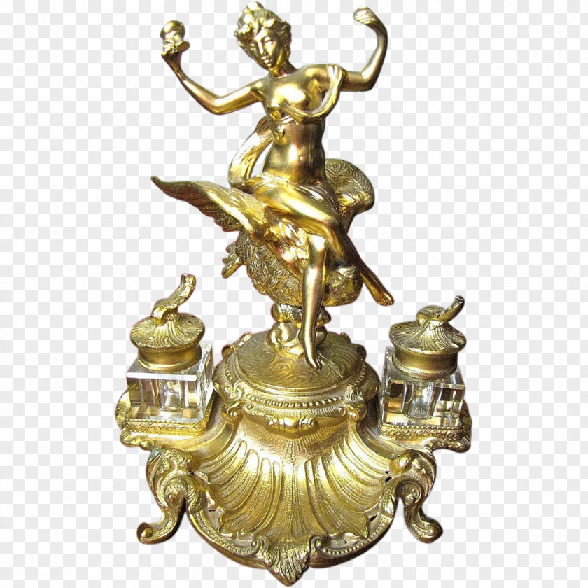 Brass Bronze Sculpture Material Antique PNG