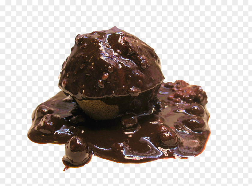 Chocolate Jam Ice Cream Truffle Cake PNG
