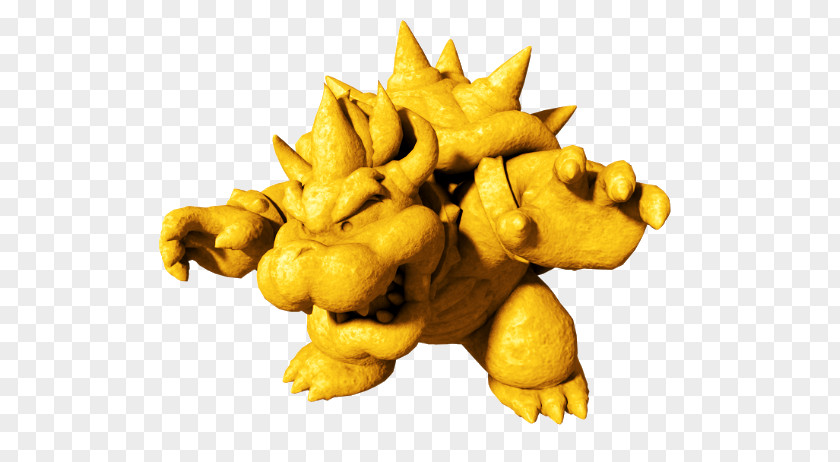 Golden Statue Bowser Super Mario 3D World Bros. Run Odyssey PNG