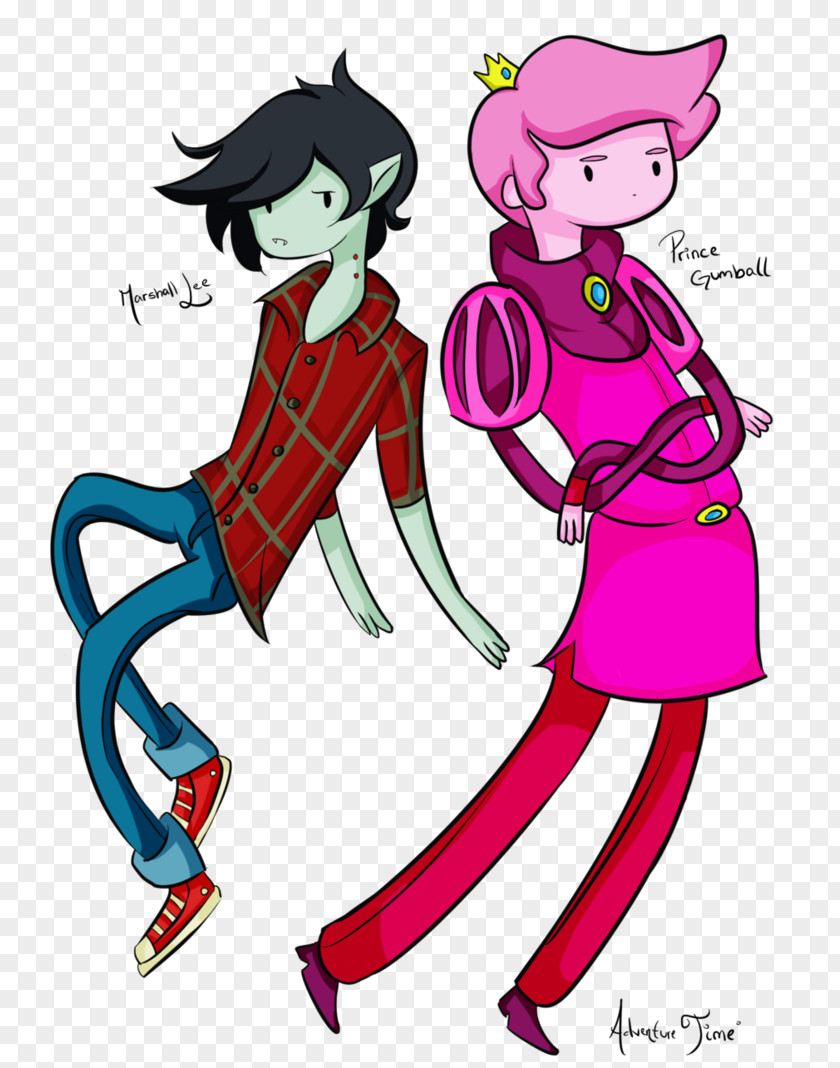 Gumbal Princess Bubblegum Drawing Marshall Lee Cartoon Network Fionna And Cake PNG