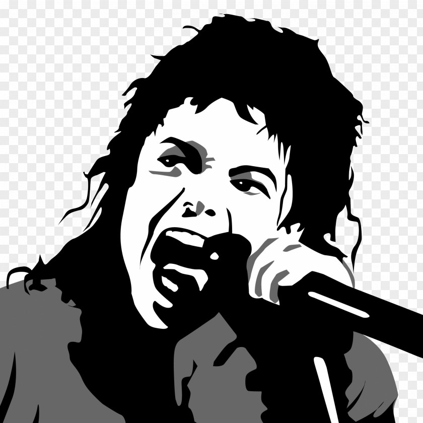 Michael Jackson Microphone Poster Free Billie Jean PNG