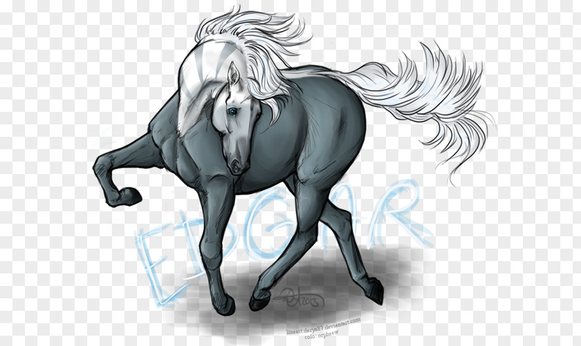 Mustang Stallion Unicorn Pack Animal Halter PNG