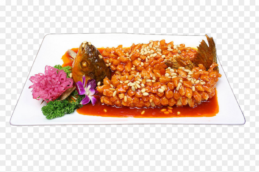 Squirrel Fish Chinese Cuisine Sweet And Sour Food PNG