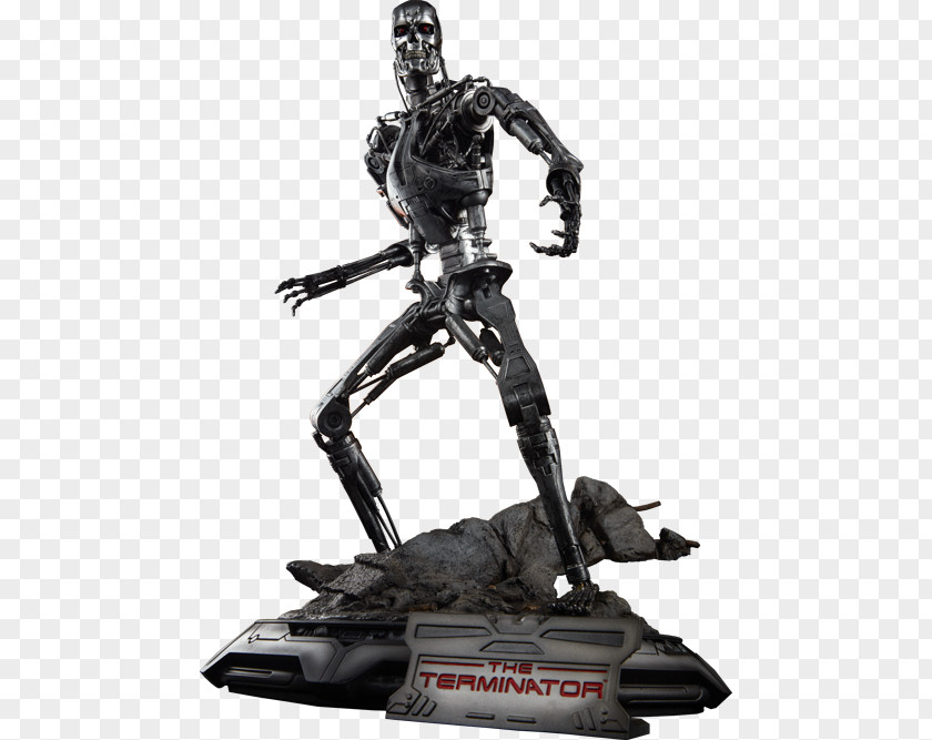 Terminator Sideshow Collectibles Endoskeleton Maquette Action & Toy Figures PNG