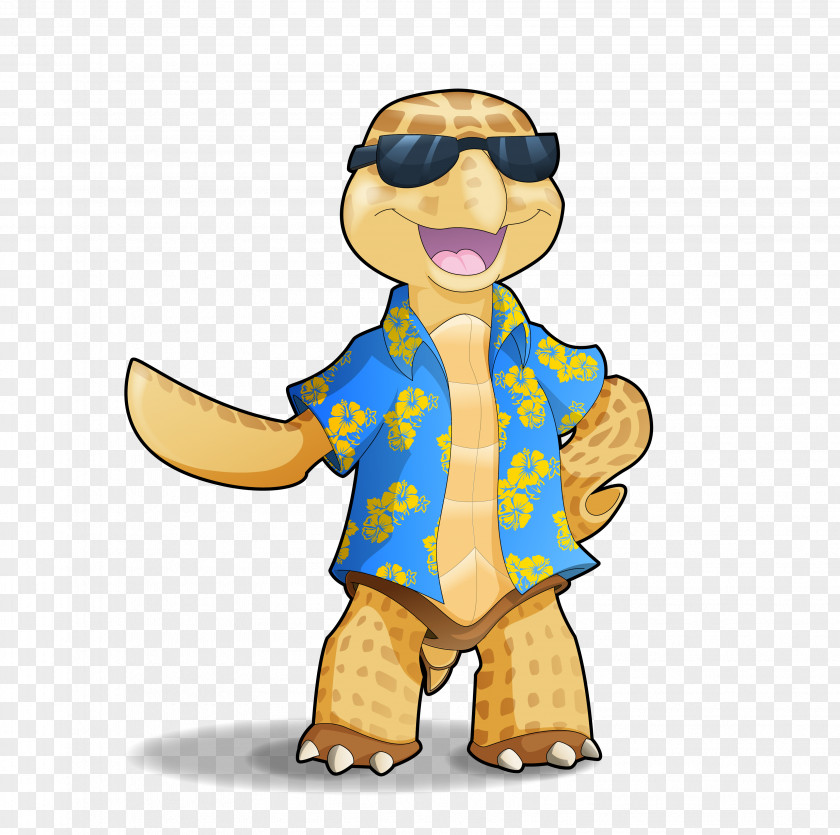 Turtle Cartoon Aloha Shirt Hawaii Clothing PNG