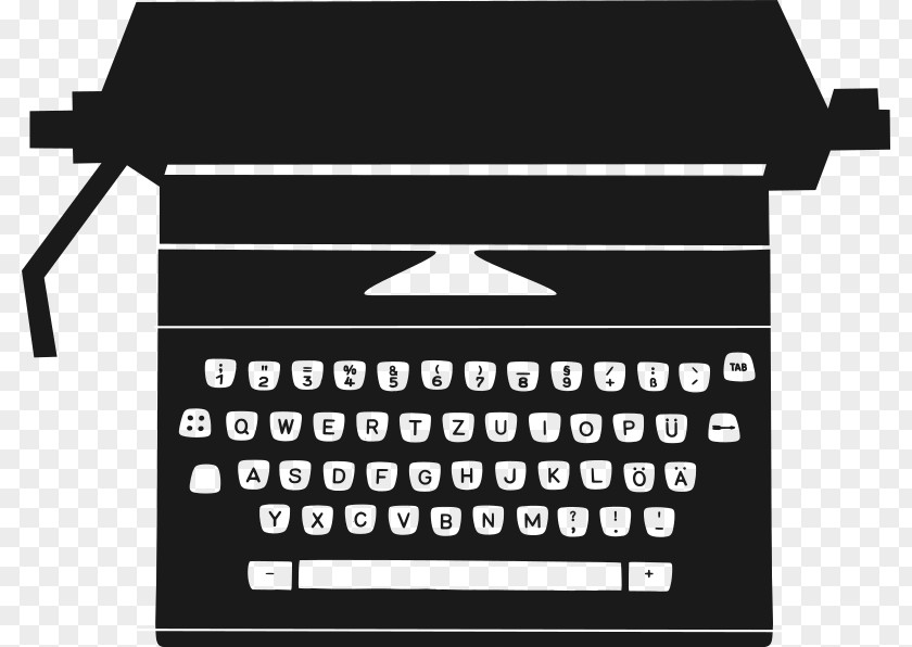 Typewriter Paper Drawing Clip Art PNG